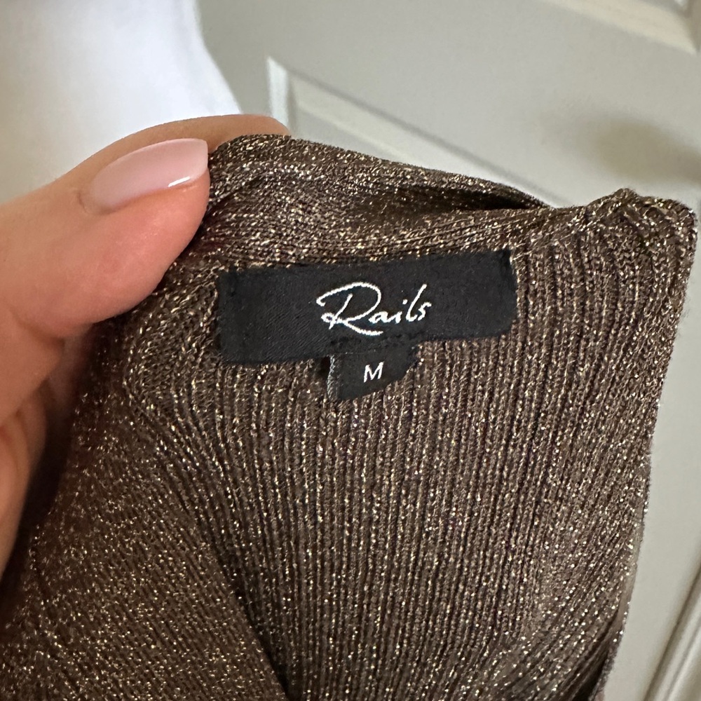Rails Brown Cardigan Sweater - Picture 4 of 4